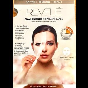 (5) Revelé Snail Essence Hydrating Gel Masks